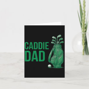 Carte Caddie Papa Club de Golf Fête des Pères Conception