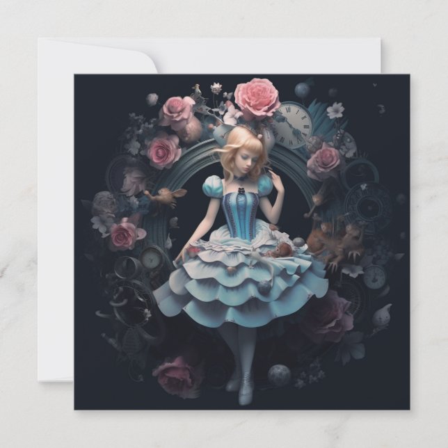 Carte cadeau Alice in Wonderland (Devant)