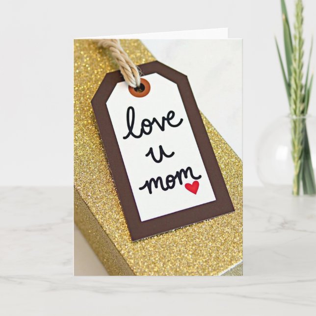 Carte Cadeau Amour à Maman (Devant)