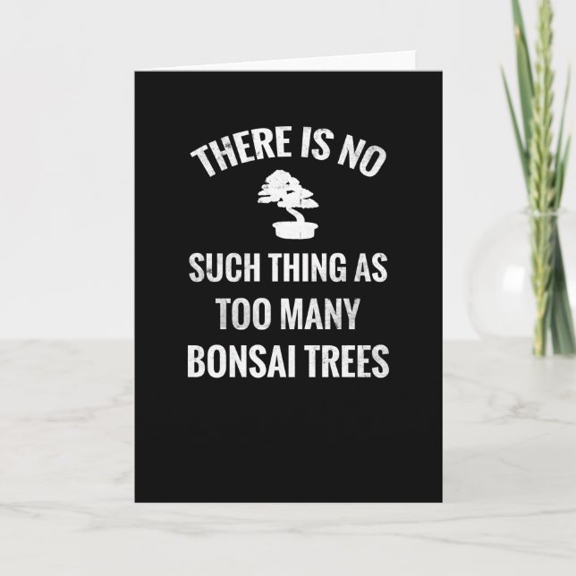 Carte Cadeau Bonsai Tree | Bonsai Lover Bonsai (Devant)