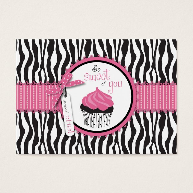 Carte cadeau Boutique Chic TY Cupcakes (Devant)