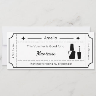 Carte Cadeau, Carte Cadeau Personnalisée, Mariage