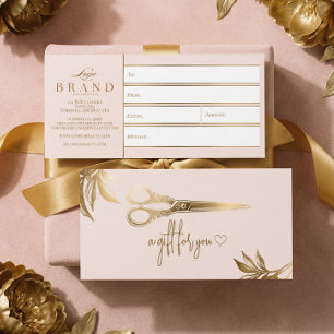 Carte Cadeau Certificat Cadeau Studio de Cheveux O