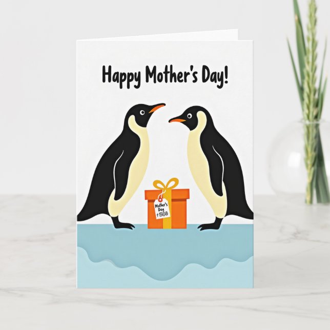 Carte Cadeau Chevron Oiseaux (Devant)
