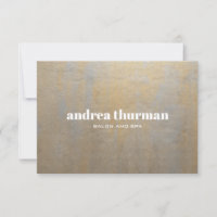 Carte cadeau Chic Distressed Grey Satin or