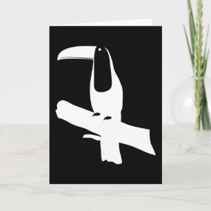 Carte Cadeau d'amis d'oiseaux toucan oiseau mignon anima