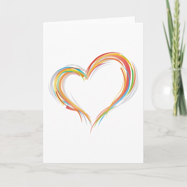 Carte Cadeau d'amour (Devant)