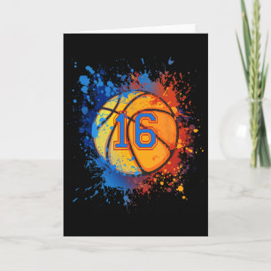 Carte Cadeau d'anniversaire 16 ans pour garçons Pa