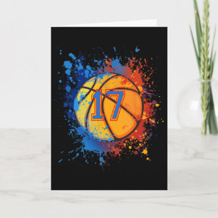 Carte Cadeau d'anniversaire 17 ans pour garçons Pa
