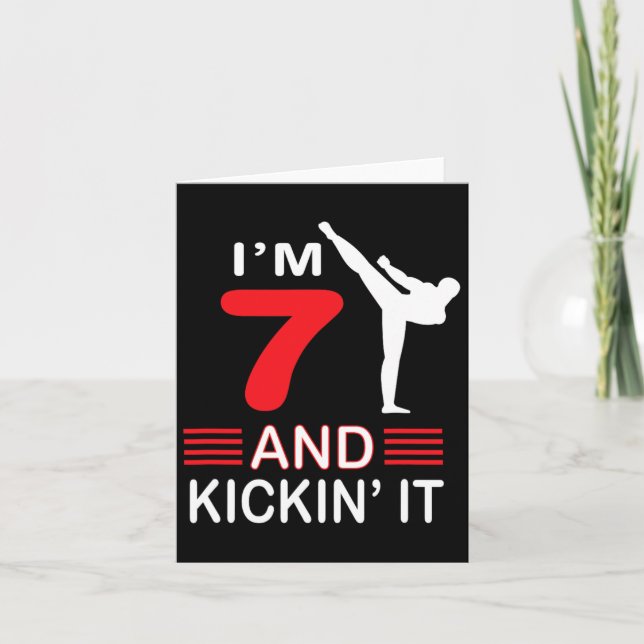 Carte Cadeau d'anniversaire Arts martiaux Cadeaux Garçon (Devant)