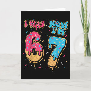 Carte Cadeau d'anniversaire de 7 ans était 6 maintenant