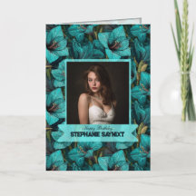 Cadeau d'anniversaire élégant Amaryllis pour elle