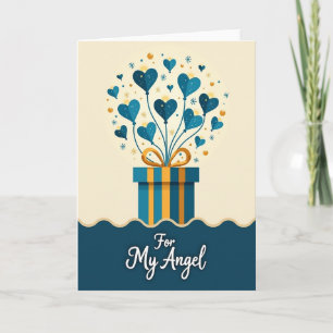 Carte cadeau d'anniversaire Golden Stars