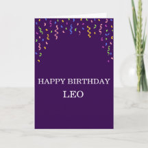 Cadeau d'anniversaire Joyeux Anniversaire Confetti