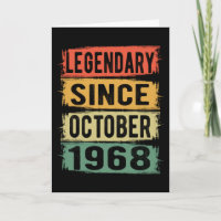 Cadeau d'anniversaire octobre 1968