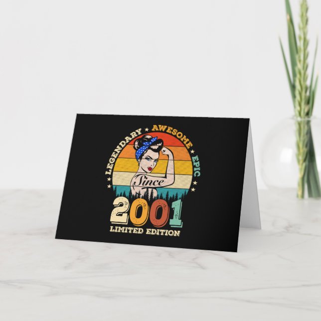 Carte Cadeau d'anniversaire pour femme édition limitée 2 (Devant)