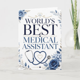 Carte Cadeau d'appréciation de la meilleure assistante m