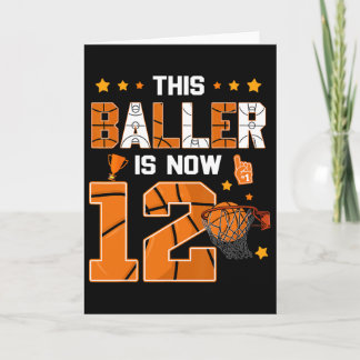 Carte Cadeau de 12 ans Cette personne a maintenant douze