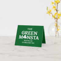 Cadeau de baseball Green Monsta Boston Green Monst