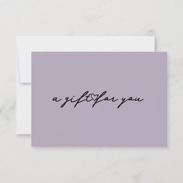 Carte cadeau de beauté Elegant Heart (Devant)