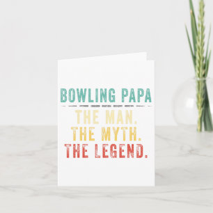 Carte Cadeau de Bowling Papa Fête des Pères