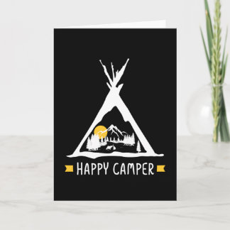 Carte Cadeau de camping-car de caravaning de camping-car