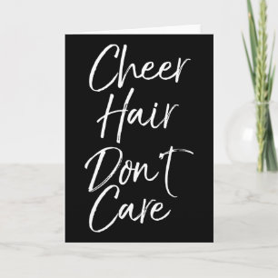 Carte Cadeau de compétition de cheerleader drôle pour le