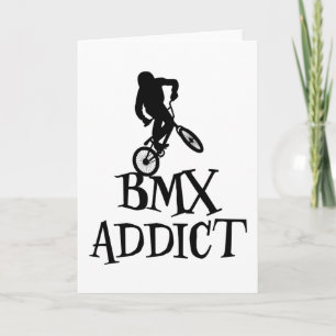 Carte Cadeau de cyclisme BMX drôle dicton vélo slogan mo