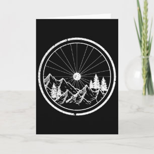 Carte Cadeau de cyclisme VTT vélo tout terrain