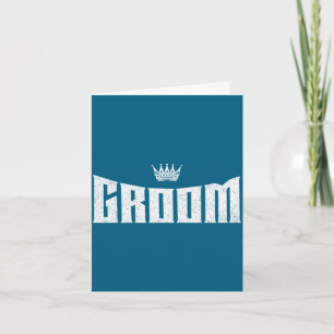 Carte Cadeau de fête de mariage pour le marié enterremen