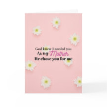 Cadeau de fête des mères chrétien pour maman de fo