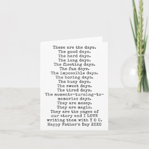 Carte Cadeau de Fête des Pères