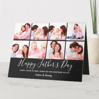 Carte cadeau de Fête des pères de collection photo
