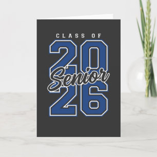 Carte Cadeau de fin d'études pour les seniors de la prom