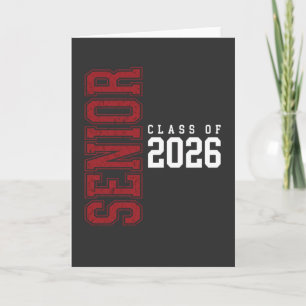 Carte Cadeau de fin d'études pour les seniors de la prom
