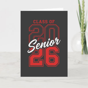 Carte Cadeau de fin d'études pour les seniors de la prom