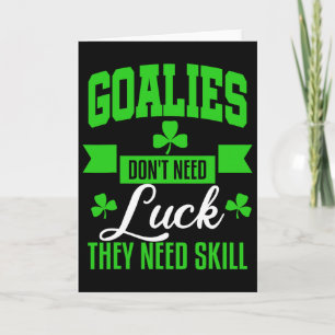 Carte Cadeau de gardien de but Saint-Patrick Hockey Socc