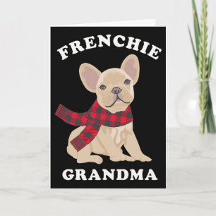 Carte Cadeau de grand-mère Frenchie Bouledogue français