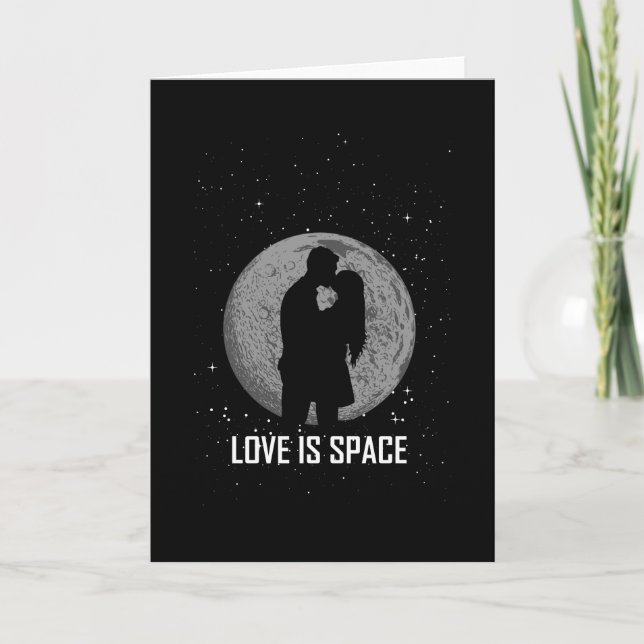Carte Cadeau de la Saint-Valentin dans l'espace tenue as (Devant)
