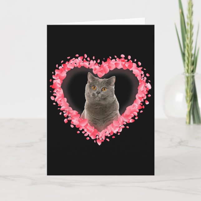Carte Cadeau de la Saint-Valentin en forme de coeur pour (Devant)