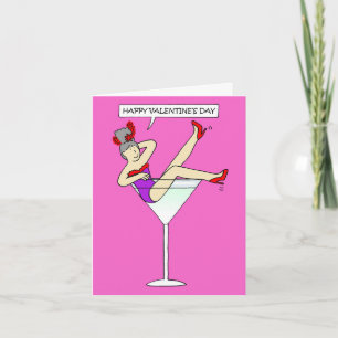 Carte Cadeau de la Saint-Valentin pour une amie Red Hat