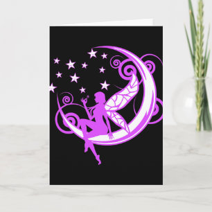 Carte Cadeau de Lune Étoiles de Fée Yoga Zen Fantaisie M