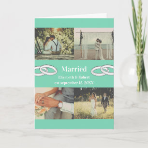 Carte Cadeau de mariage et de famille multi-photo person