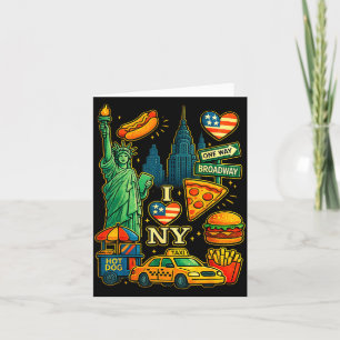Carte Cadeau de New York City Icônes NY Tout-Petits Garç