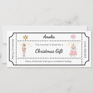 Carte cadeau de Noël, Carte de vœux pour les Fêtes
