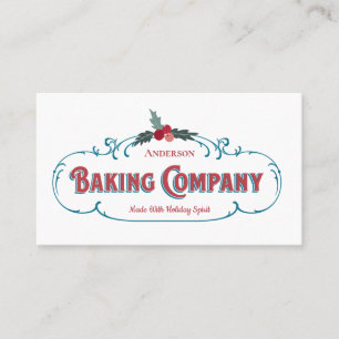 Carte cadeau de Noël Cookie Baking