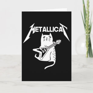 Carte Cadeau de Noël Guitar Fun Bynd Rock Chat