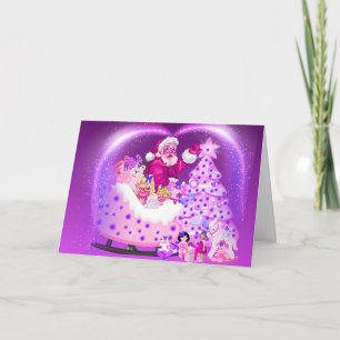 Carte cadeau de Noël Père Noël