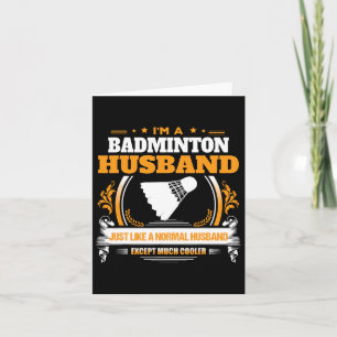 Carte Cadeau de Noël pour homme Dminton Husnd