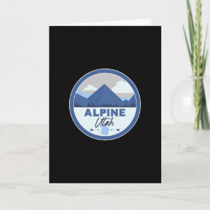 Carte Cadeau de randonnée dans les montagnes de l'Utah a